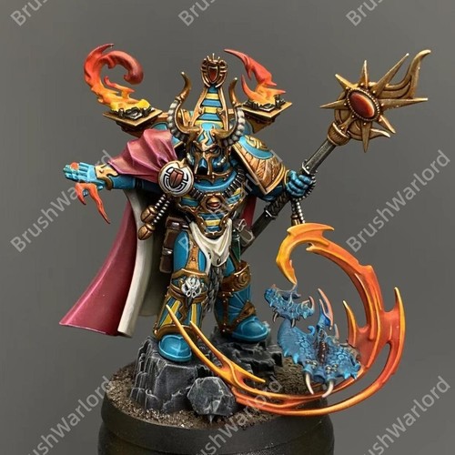 Infernal Master Armies of Chaos Thousand Sons Warhammer40K PRO painted Miniature - Picture 6 of 15