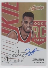 2018-19 Panini Absolute Memorabilia Rookie 96/125 Troy Brown Jr #RA-TBR Auto 5yi