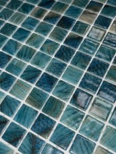 Mosaic Tile Sheets Teal/Blue/Green