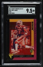2021 Panini Chronicles Draft Picks Flux Pink Trey Lance #234 SGC 9.5 Mint+ 0i76