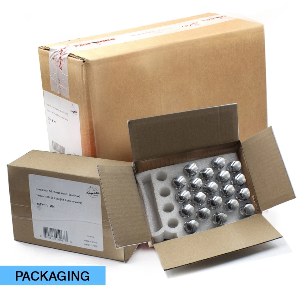 Coyote Wheel Accessories 84K557-24 LUG NUTS - Image 4 of 4