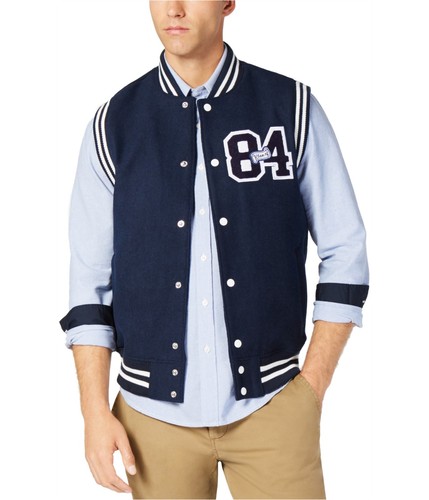 American Rag Mens Varsity Outerwear Vest