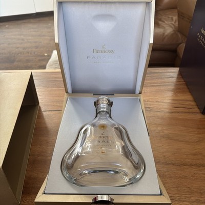 Hennessy Paradis Rare Cognac Empty Bottle Golden Packaging Box
