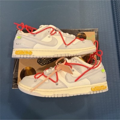 Nike Dunk Low Off-White Lot 06 of 50 Sail/Neutral Grey 2021 Size 10.5
