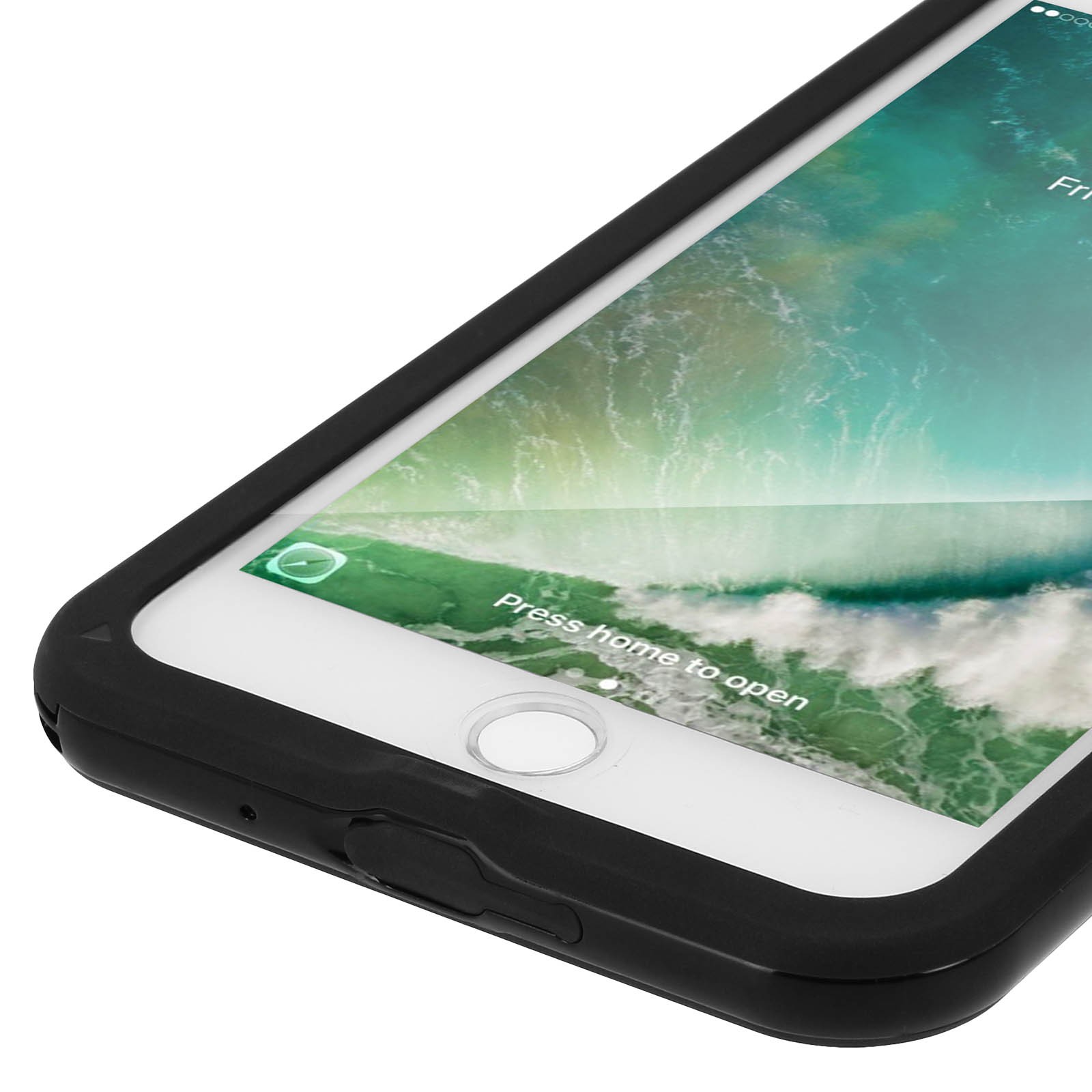 Coque étanche iPhone 7 Plus antichoc avec membrane écran tactile transparente - 2