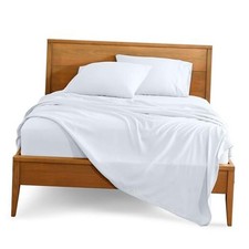 Sheet Set - Luxury 1800 Ultra-Soft Microfiber Bed Sheets - Queen 01 - White