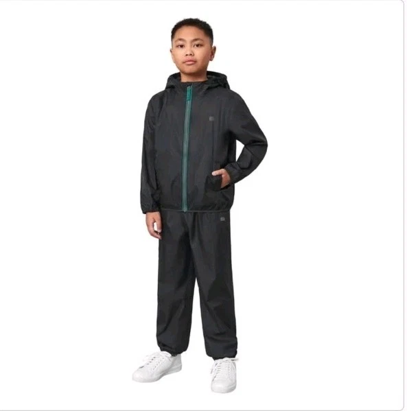 Mondetta Youth 2-Piece Rain Set Black Size L-14/16 NWT
Opens in a new window or tab
