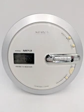 Sony Walkman D-NF430 Portable CD Player Radio FM/AM/TV/Weather - Tested