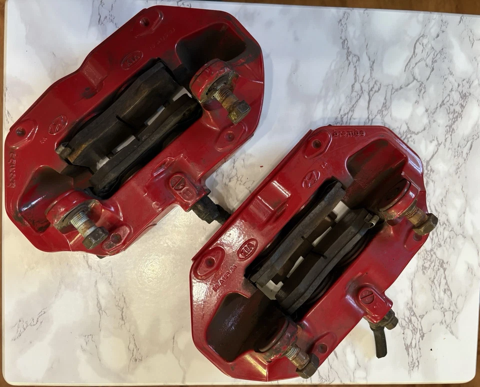Pinzas de freno Brembo traseras derecha izquierda Hyundai Genesis 2009-2016 cupé 09-16 Foto 4 de 4