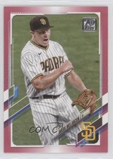 2021 Topps Update Mother's Day Hot Pink 50/50 Mark Melancon #US176 01hg