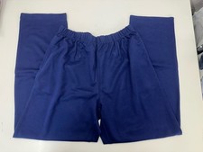 Haymaker Womens Pants Size Medium Blue Pull On Knit Pants Elastic Waist