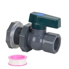 3/4 Inch Rain Barrel Spigot Kit - Water Barrel PVC Garden Diverter Kit