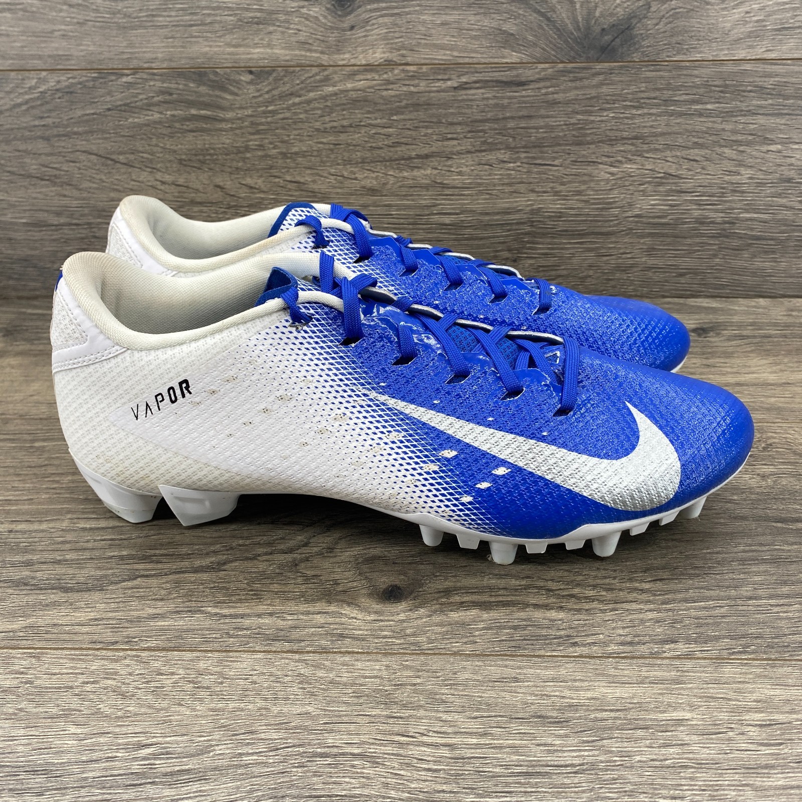 Nike Vapor Untouchable Speed 3 TD Pro Football Cleats Mens Size 10.5 Blue 917166