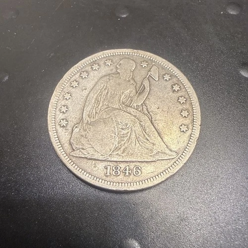 1846-P Seated Liberty Quarter — photo from the most recent tracked eBay sale
