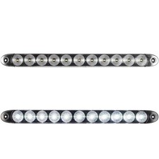 Partsam 2pcs 15 Inch White Led Trailer Reverse Backup Light Bars Clear Lens Partsam 2pcs 15 Inch White Led Trailer Reverse Backup Light Bars Clear Lens