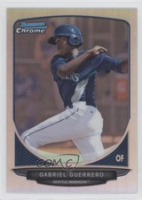 2013 Bowman Prospects Chrome Refractor 307/500 Gabriel Guerrero #BCP91 0g4
