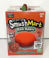 Crazy Fun Smush Mart Red Apple Scented Squishy Viral Jumbo Squeeze Smushmart