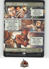 ORIGIN OF SPIDER-MAN (BORDERLESS) MARVEL'S SPIDER-MAN MAGIC: THE GATHERING NM/M