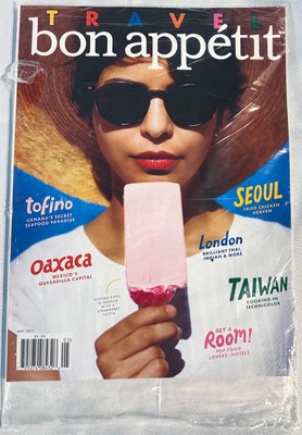 BON APPETIT Magazine Travel May 2017 Oaxaca Seoul London Taiwan Food Sealed New