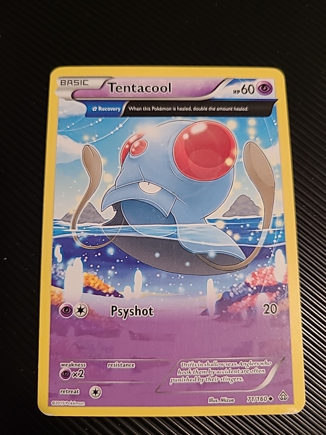Tentacool 71/160 Uncommon Primal Clash Pokemon 2015 Non Holo LP