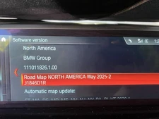Original BMW North America Way 2025-2 MAP - ONLY MAP - NO FSC Code