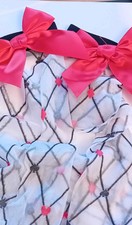 Card Suit Hold Ups with Red Ribbon