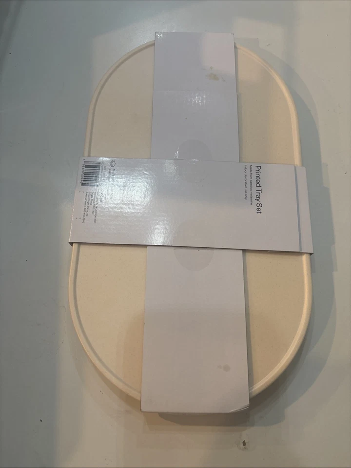 Juego de 3 bandejas impresas Room Essentials melamina bambú suroeste colorido Foto 2 de 3