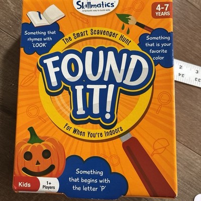 Skillmatics Found It Indoor Scavenger Hunt Kids Game Complete