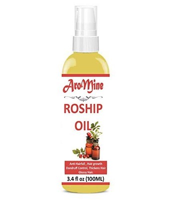 AroMine Rein Natürlich Hagebutte Öl Für Alle Haartypen, 100ml