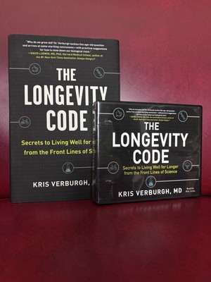 The Longevity Code: Secrets to Living Well for Longer Audiobook CD & Book Set