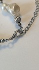 "Pearl" and Silver Bead Necklace And Bracelet Set — photo 5
