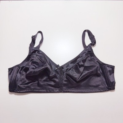 Bali Double Support Wireless Bra Womens 44C Black Stretch Comfort Style 3820