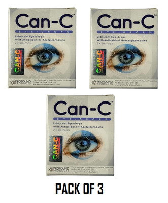 3 pack Can-C Eye Drops New and Latest products (EXP. Date : 10/2027)