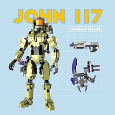 Hot Sale 1:7 Scale Master Chief John 117 Model 785 from Video Game