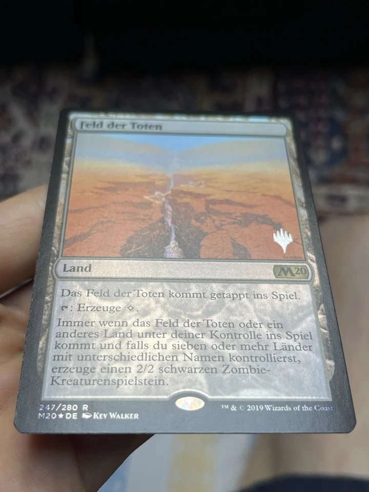 GERMAN Foil Field of the Dead • NM • MTG Magic 2020 Core Set (2223) - Image 3 of 4
