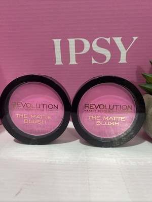 Pack of 2 Makeup Revolution Beauty The Matte Blush, Dare