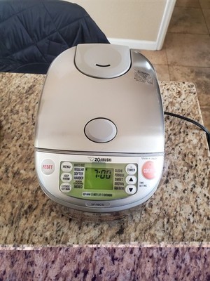 Zojirushi NP-HBC10 Rice Cooker and Warmer with Induction Heating System (Tested)