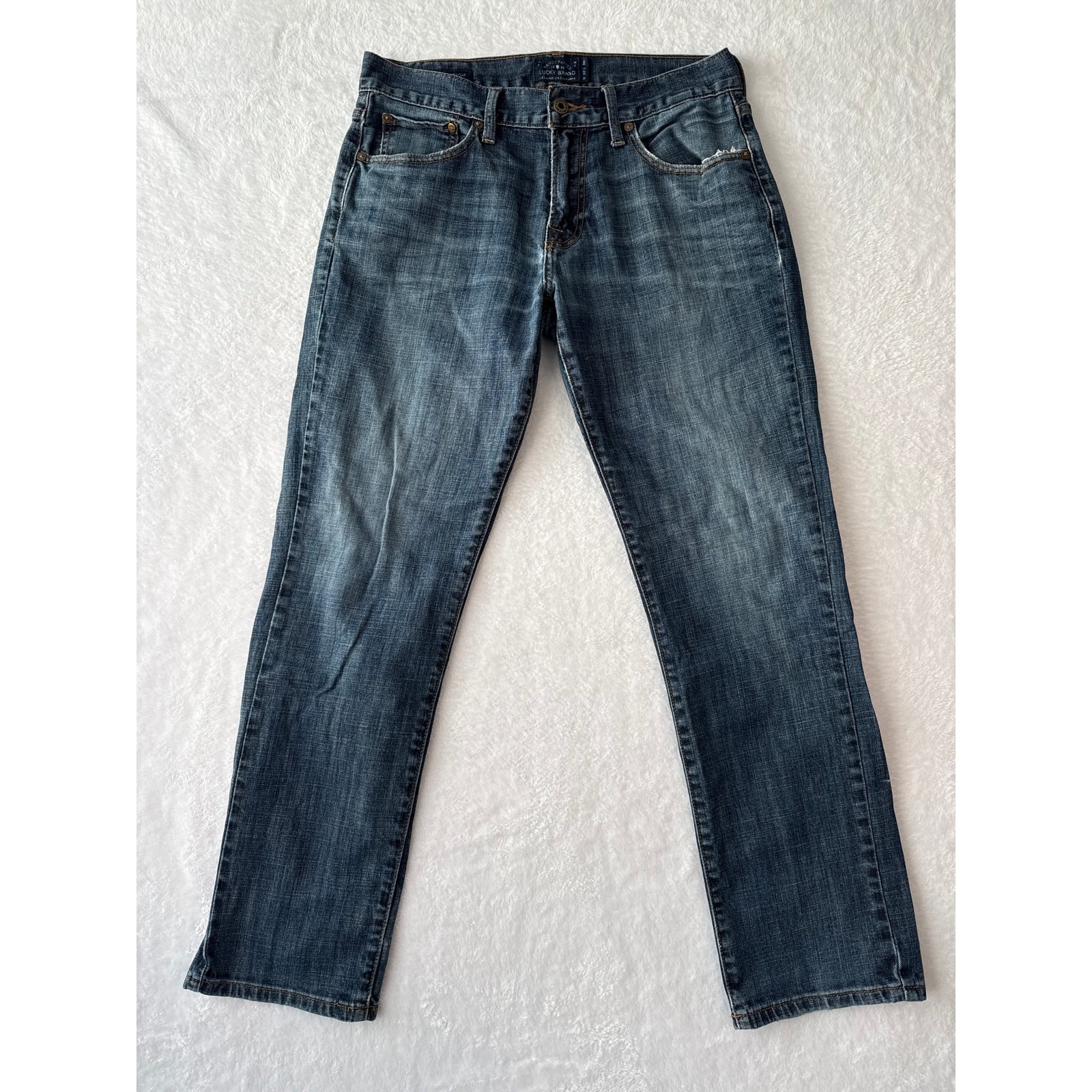 Men Size 30x30 Cotton Denim Medium Wash