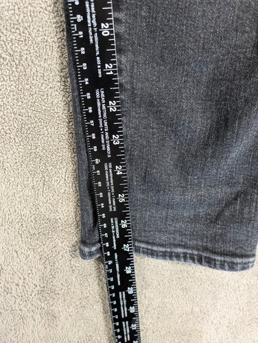 American Eagle Outfitters Jeans Men's 32x30 Black Denim Stretch Straight Leg - Picture 5 of 10