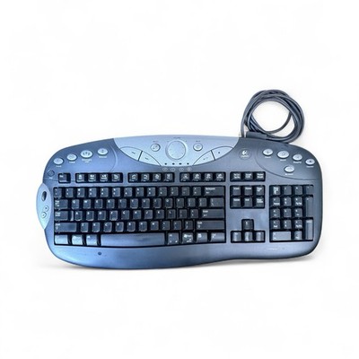 Logitech Elite Keyboard Wired USB Y-BF38 in working condition