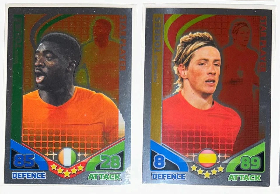 2010 Panini World Cup 12 Card Bundle Star Player & Star Legend Platini, Kaka - Image 3 of 4