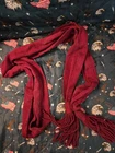 CIVIL WAR Reenactor Reproduction OFFICER Maroon WOOL UNIFORM SASH