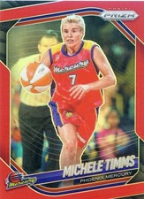 2025 Panini Prizm WNBA Red /299 NO. 133 Michele Timms, Phoenix Mercury