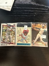 Ken Griffey Jr 3-card Lot Bomb Squad Reds Mini Place In History Mariners HOF SP