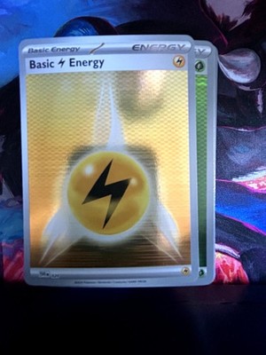 Basic Lighting Energy 020 Scarlet & Violet Energies Pokemon Near Mint