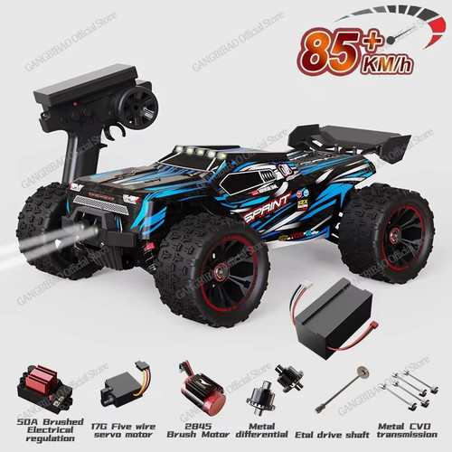 1/16 Brushless 4WD RC Monstertruck 85kmh High Speed Off Road Car TS9522 - Bild 9 von 18