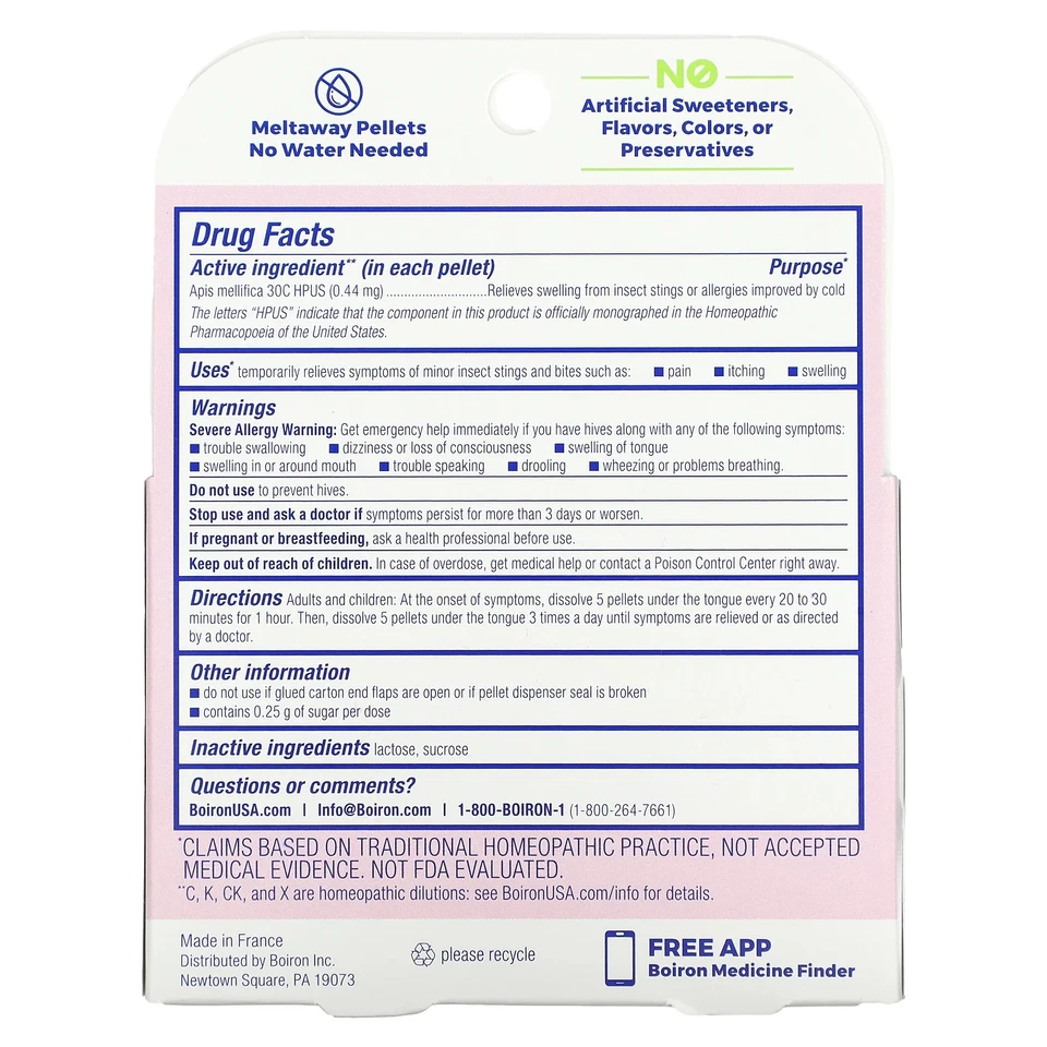 Apis Meltaway Pellets, 3 Tubes, 80 Pellets Each - Image 2 of 3