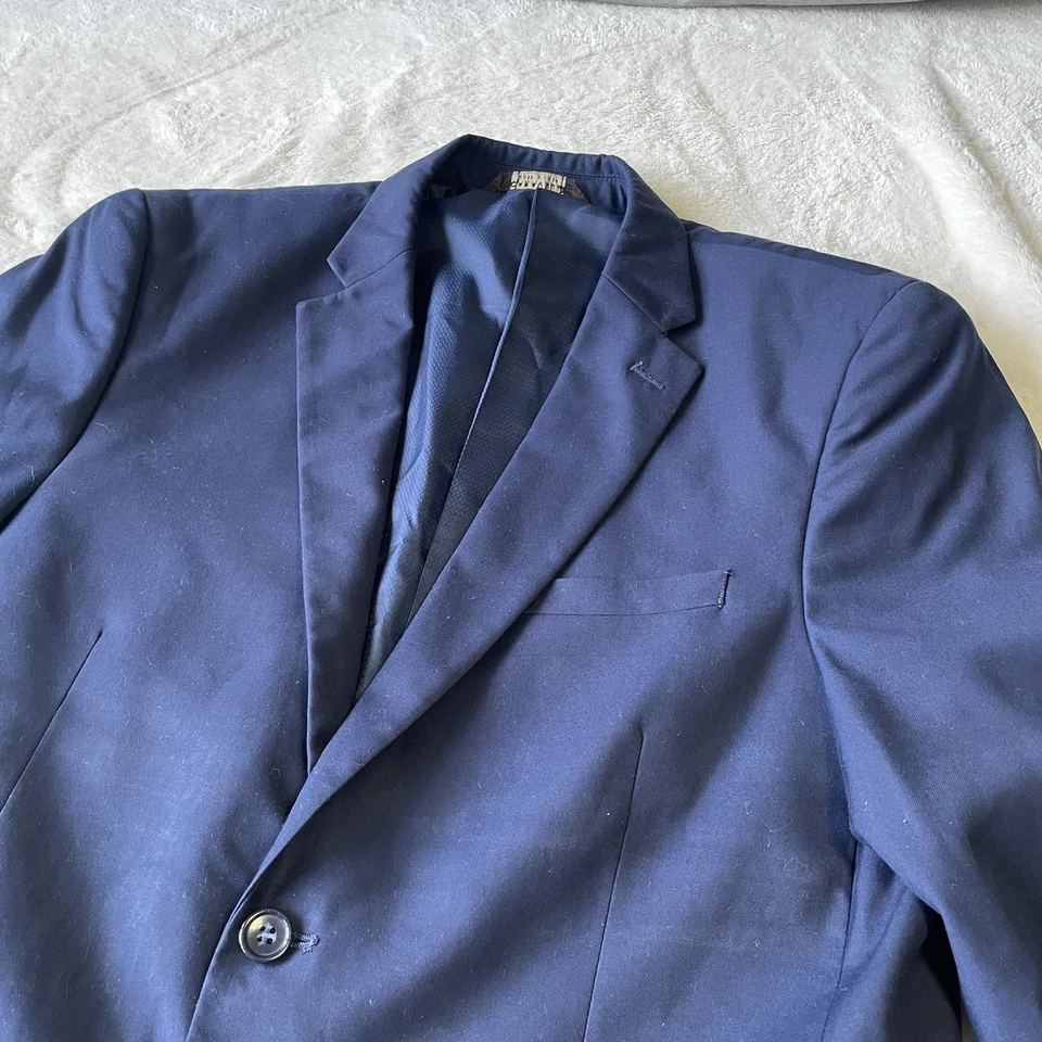 Calça Jaqueta Masculina Caravelli 40R 34W | Modelo: Oxford 2B Poliéster-Viscose - Imagem 2 de 4