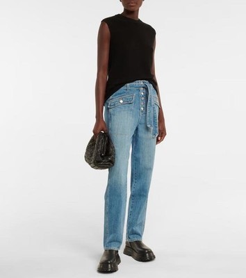 Women Veronica Beard Jeans Blue Cotton 29 / M