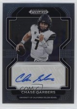 2023 Panini Prizm Draft Picks 2022 Update Chase Garbers #RA-CGA Auto 0rd2